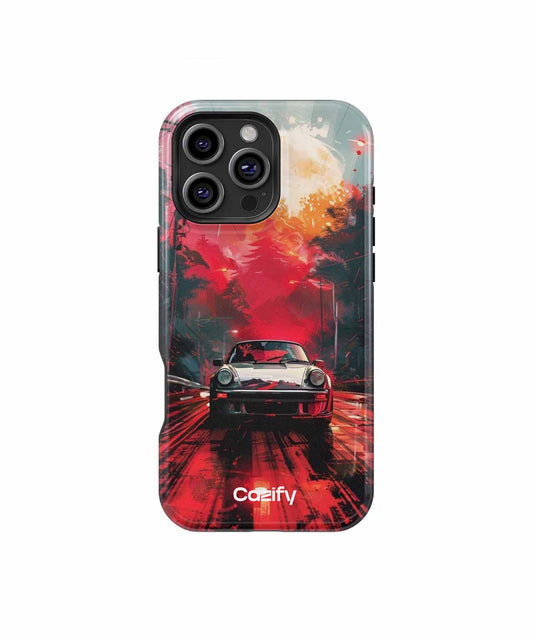 Epic Road Trip Under Apocalypse Sky iPhone case Case Cazify - Delivery Canada