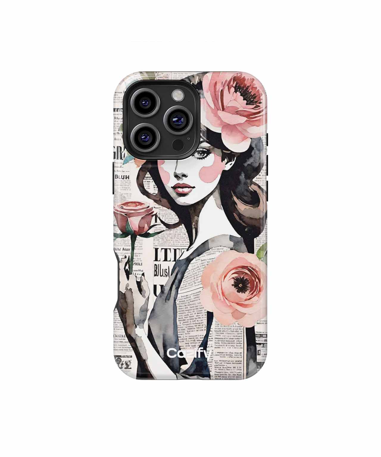 Ethereal Flower Queen with Vintage Flair iPhone case Case Cazify - Delivery Canada