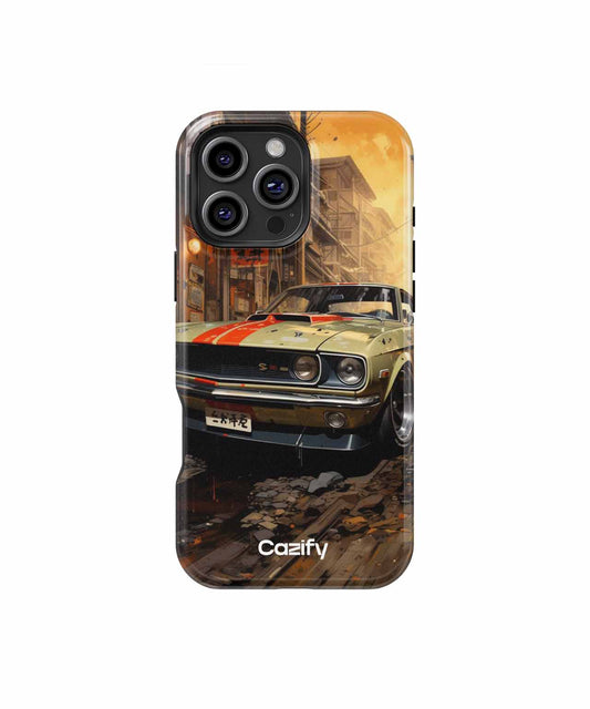 Fast Nostalgic Muscle Car Adventure iPhone case Case Cazify - Delivery Canada