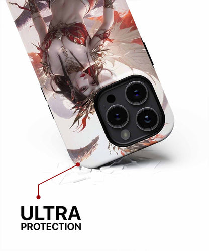 Fiery Dragon Queen in Majestic Battle iPhone case Case Cazify - Delivery Canada