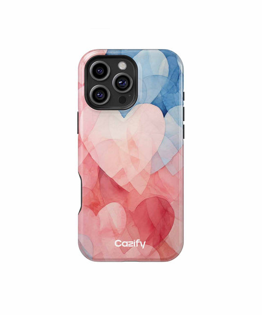 Floating Hearts of Love Bliss iPhone case Case Cazify - Delivery Canada