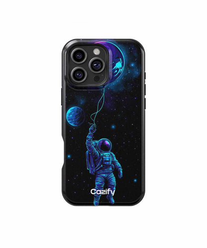 Floating in Space with a Balloon Adventure iPhone case Case Cazify - Delivery Canada