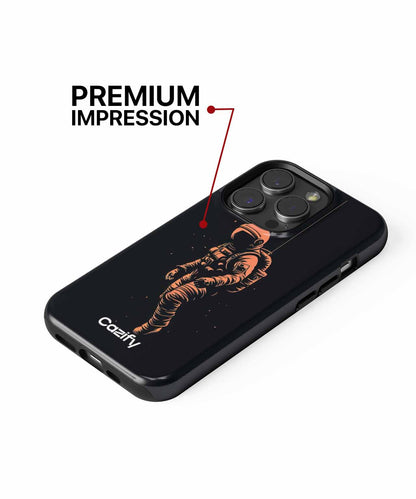 Floating Spacewalker in Cosmic Limbo iPhone case Case Cazify - Delivery Canada