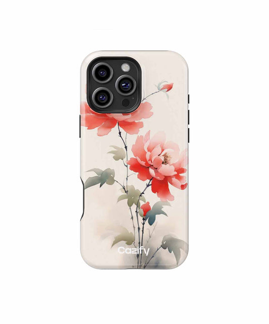 Floral Delight with a Splash of Color iPhone case Case Cazify - Delivery Canada