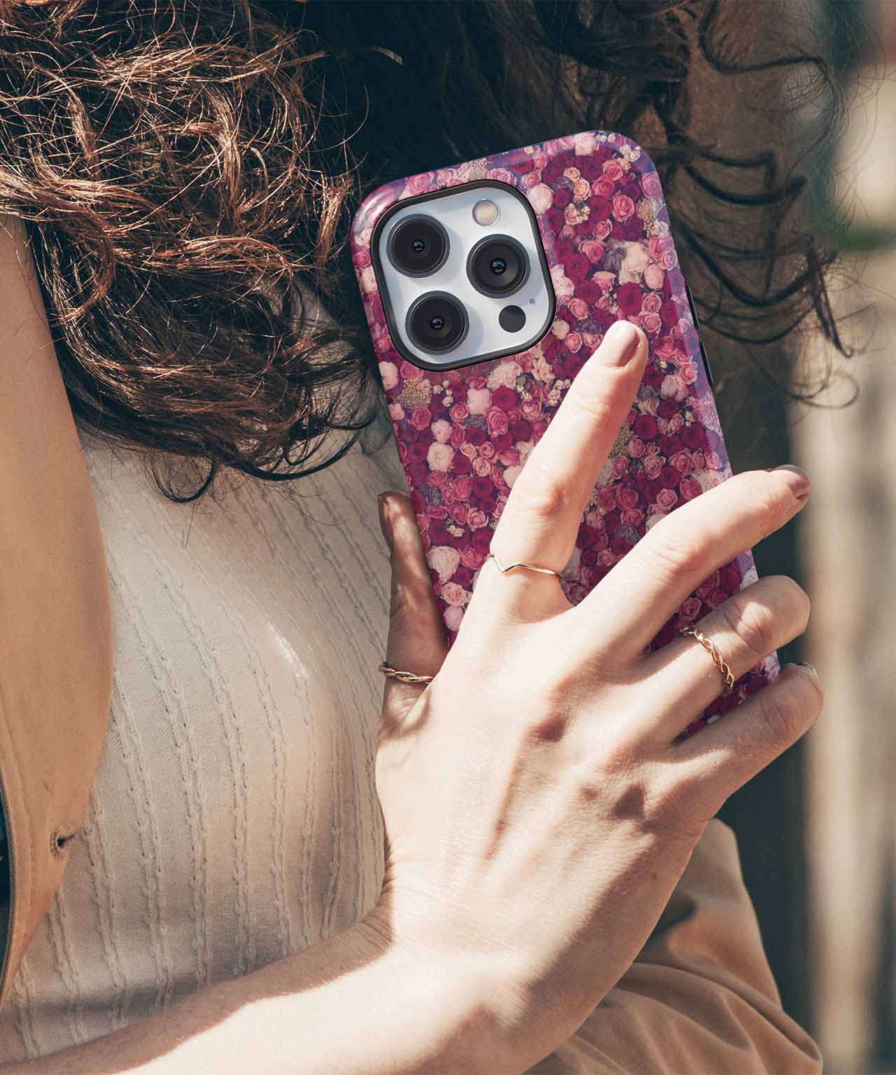 Floral Fantasy Delight in Bloom iPhone case Case Cazify - Delivery Canada