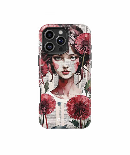 Floral Fantasy with a Vintage Twist iPhone case Case Cazify - Delivery Canada