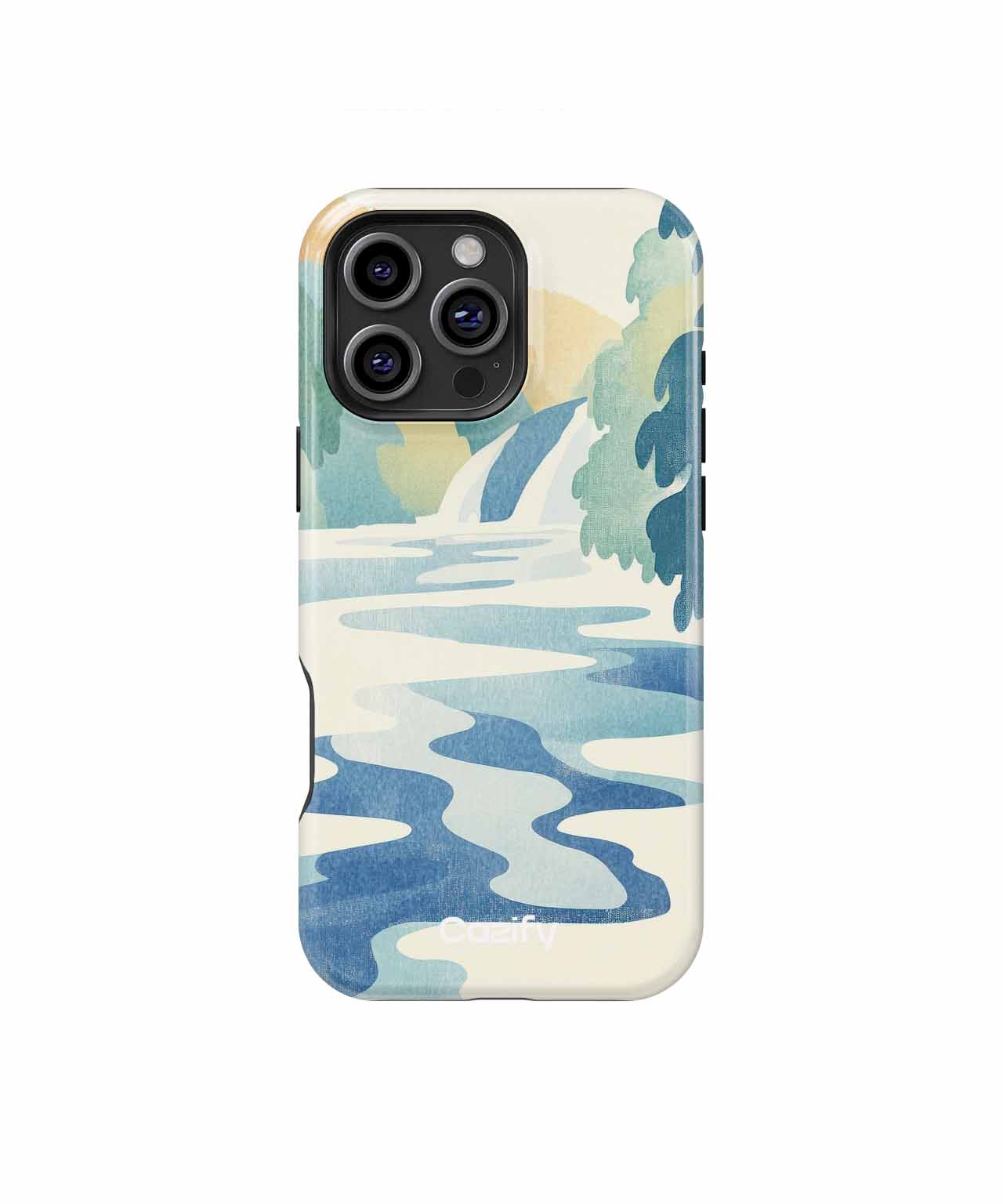 Flowing Serenity Water Journey iPhone case Case Cazify - Delivery Canada