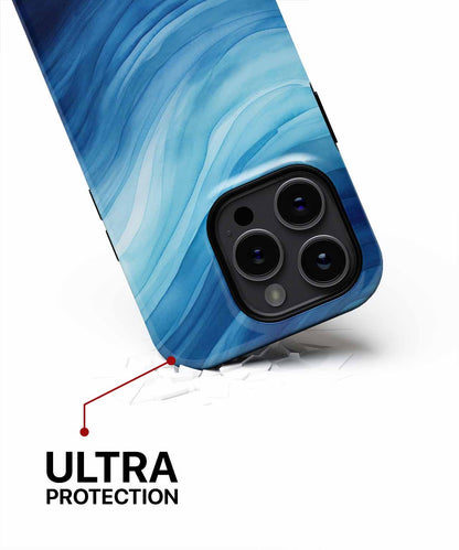 Fluid Ocean Waves Dance in Color iPhone case Case Cazify - Delivery Canada