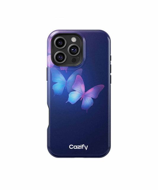 Fluttering Colorful Butterflies in Flight iPhone case Case Cazify - Delivery Canada