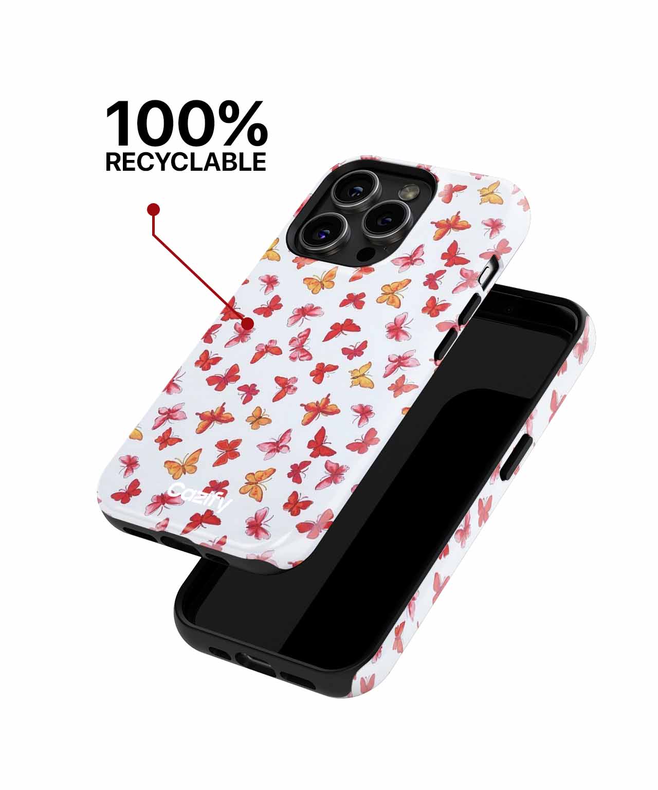 Fluttering Dreams of Colorful Butterflies iPhone case Case Cazify - Delivery Canada