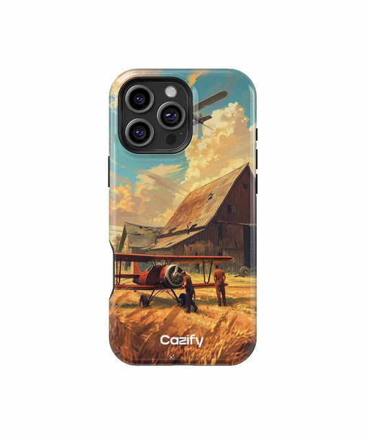 Flying High Above the Farmyard iPhone case Case Cazify - Delivery Canada