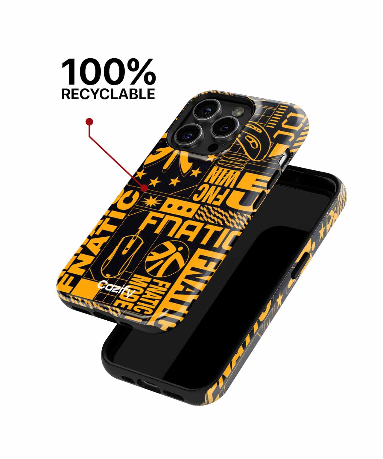 Fnatic Fever for Gaming Enthusiasts iPhone case Case Cazify - Delivery Canada