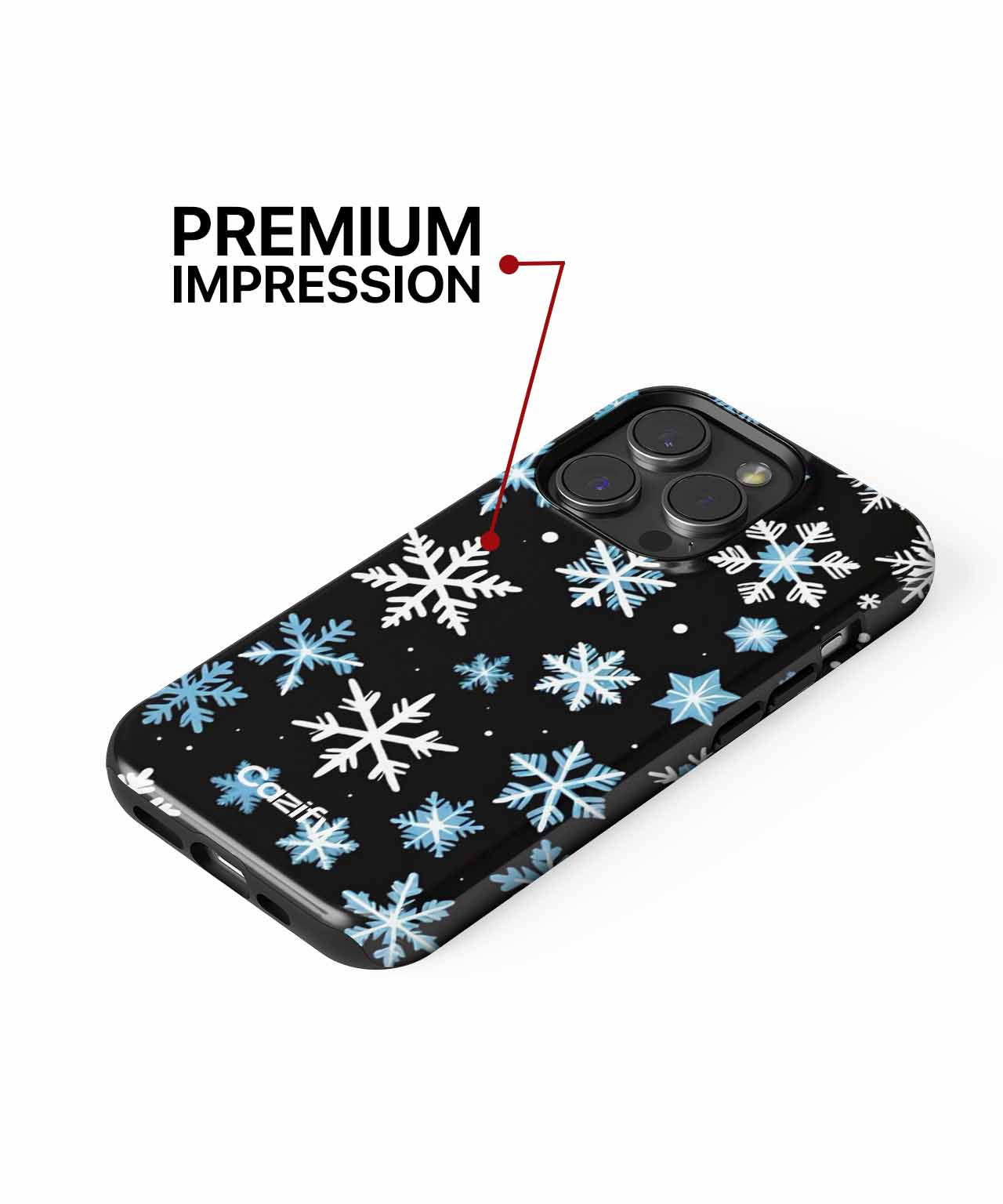 Frosty Winter Wonderland Celebration iPhone case Case Cazify - Delivery Canada