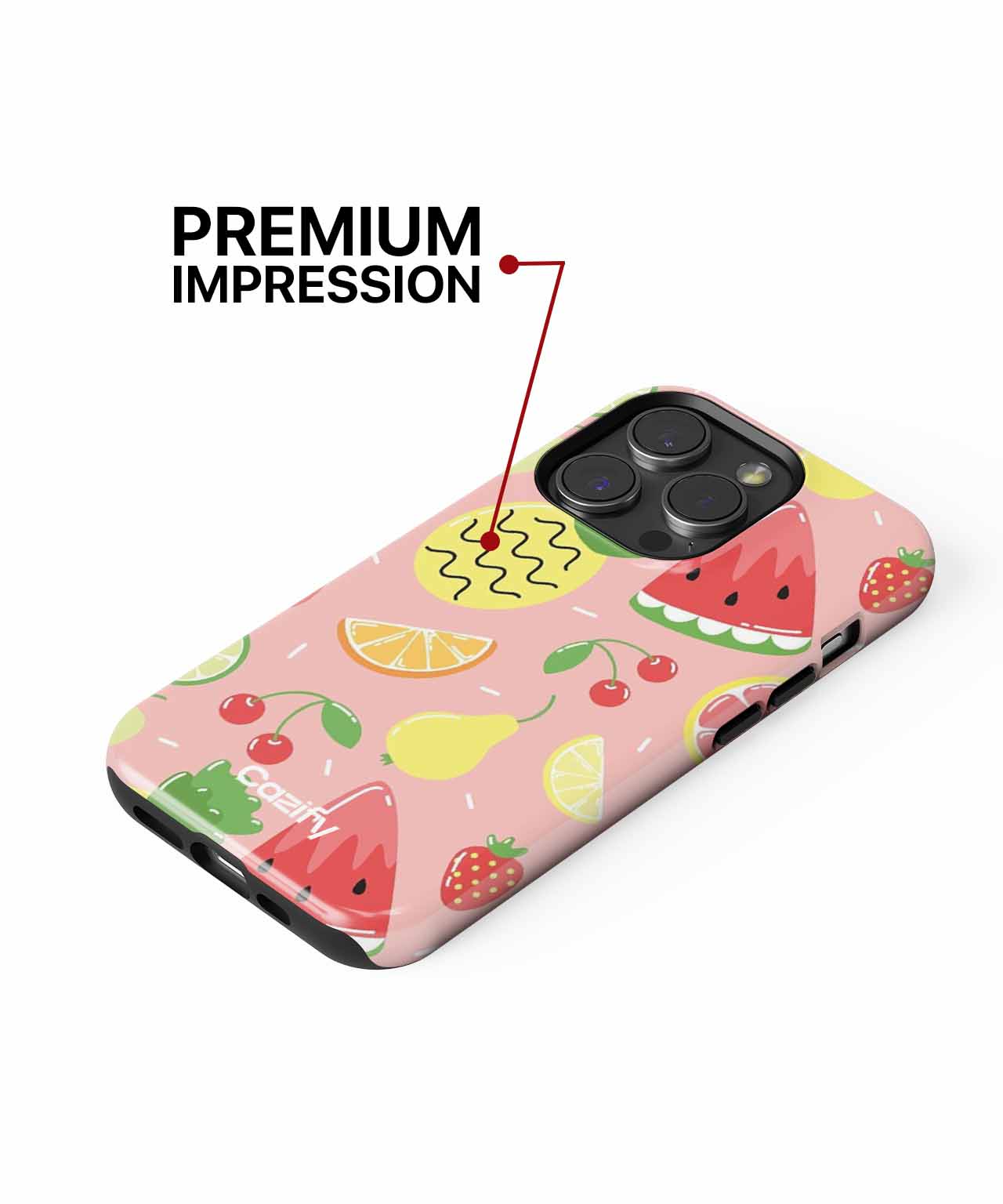 Fruity Fiesta of Cheerful Colors iPhone case Case Cazify - Delivery Canada