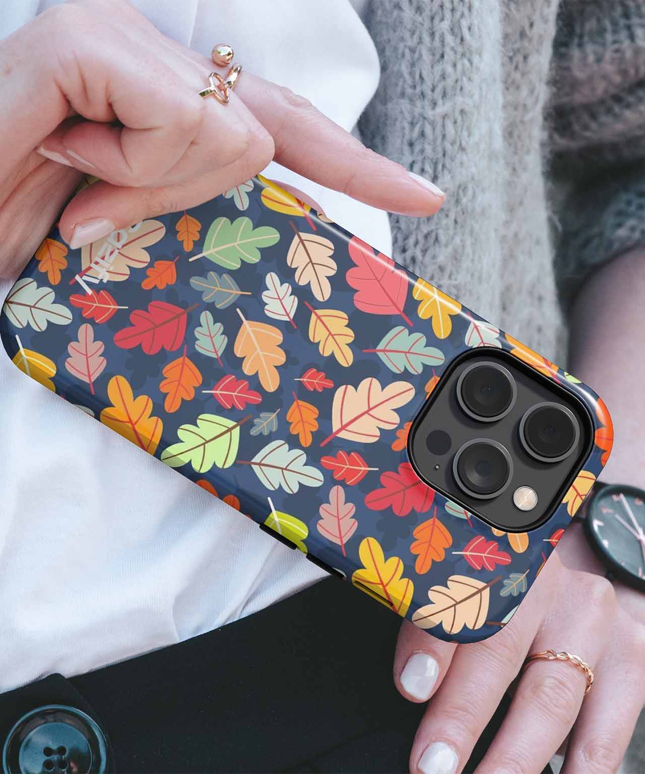 Funky Fall Foliage Dance iPhone case Case Cazify - Delivery Canada