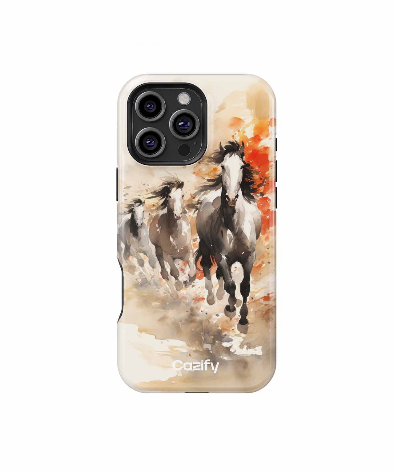 Galloping Wild Horses Create a Splash iPhone case Case Cazify - Delivery Canada