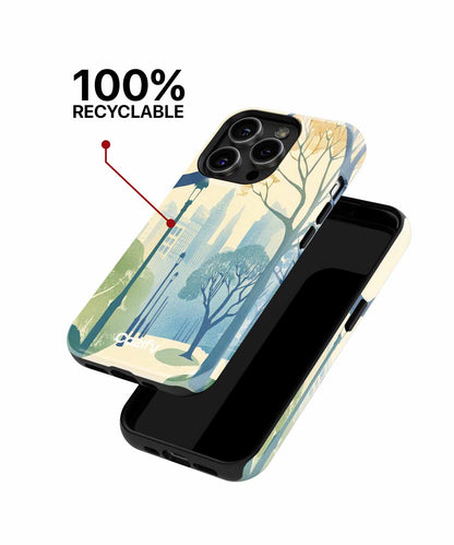 Gentle Autumn Stroll Through City Park iPhone case Case Cazify - Delivery Canada