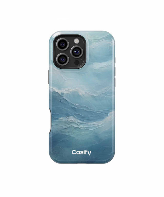 Gentle Ocean Waves Dancing Lightly iPhone case Case Cazify - Delivery Canada