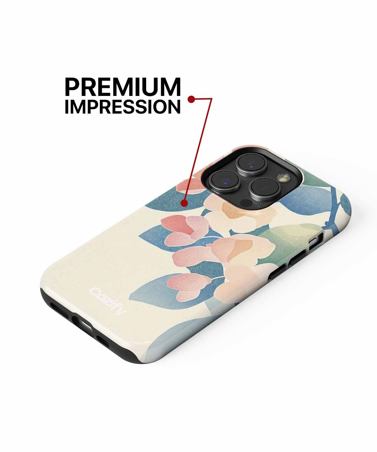 Gentle pastel blooms dance in the breeze iPhone case Case Cazify - Delivery Canada