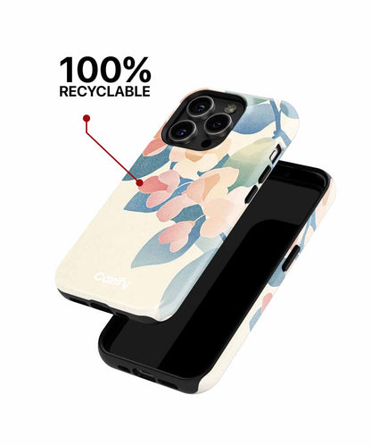 Gentle pastel blooms dance in the breeze iPhone case Case Cazify - Delivery Canada