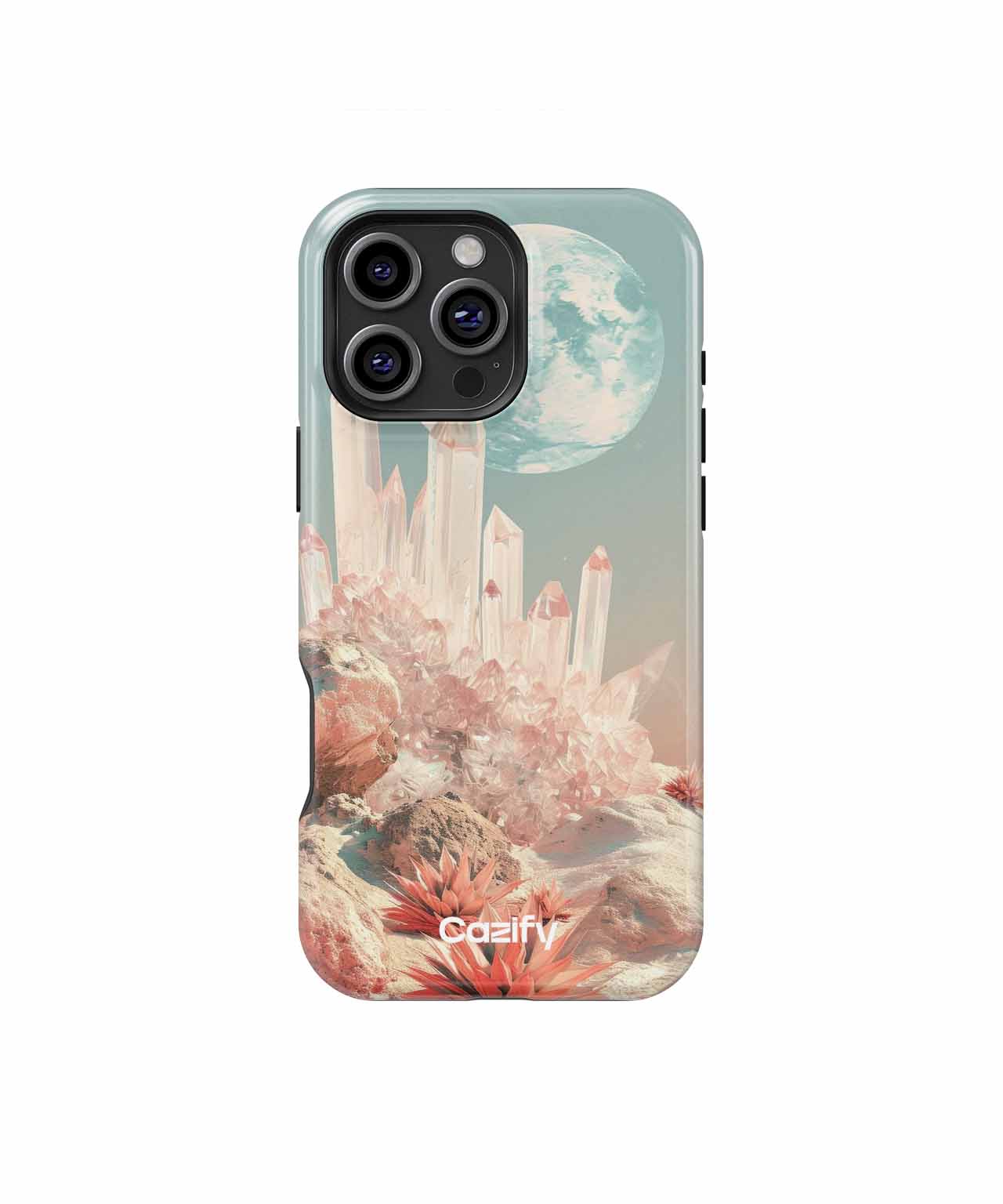 Glistening Crystals Under a Dreamy Moon iPhone case Case Cazify - Delivery Canada