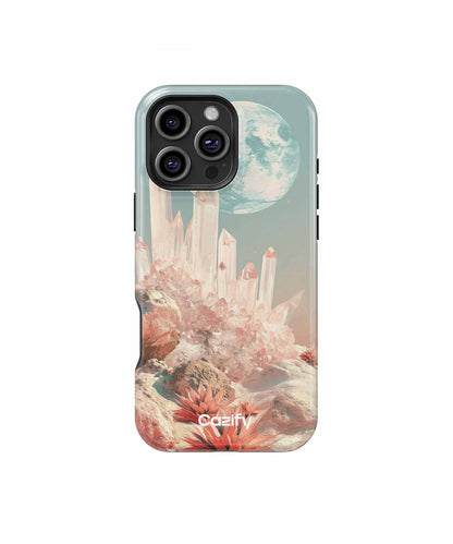 Glistening Crystals Under a Dreamy Moon iPhone case Case Cazify - Delivery Canada