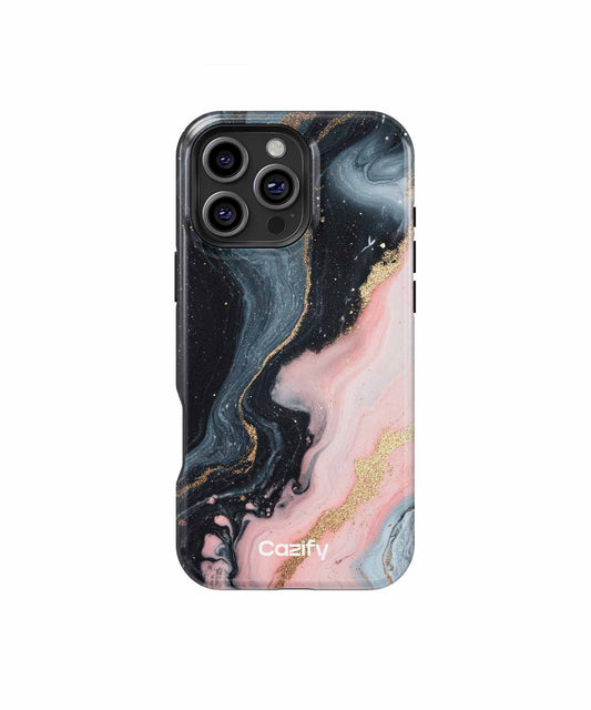 Glittering Cosmic Swirl of Colors iPhone case Case Cazify - Delivery Canada