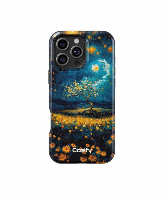 Glowing Stars Under Whimsical Tree iPhone case Case Cazify - Delivery Canada