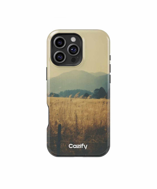 Golden Meadow Dreamscape iPhone case Case Cazify - Delivery Canada