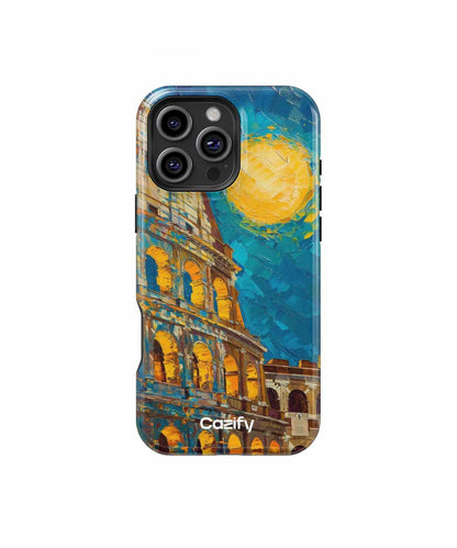 Golden Sunlit Coliseum Glows iPhone case Case Cazify - Delivery Canada