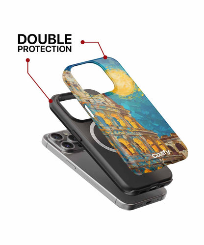 Golden Sunlit Coliseum Glows iPhone case Case Cazify - Delivery Canada