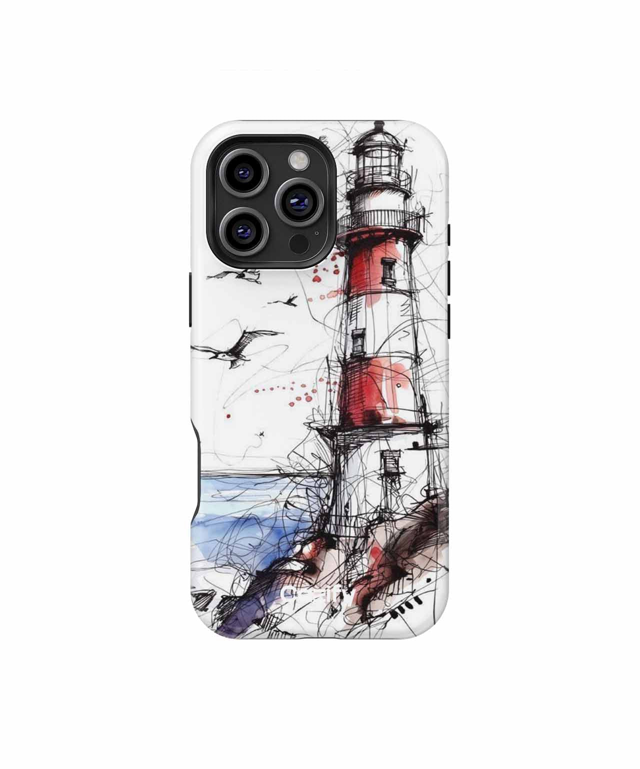Guiding Light in Wavy Seas iPhone case Case Cazify - Delivery Canada