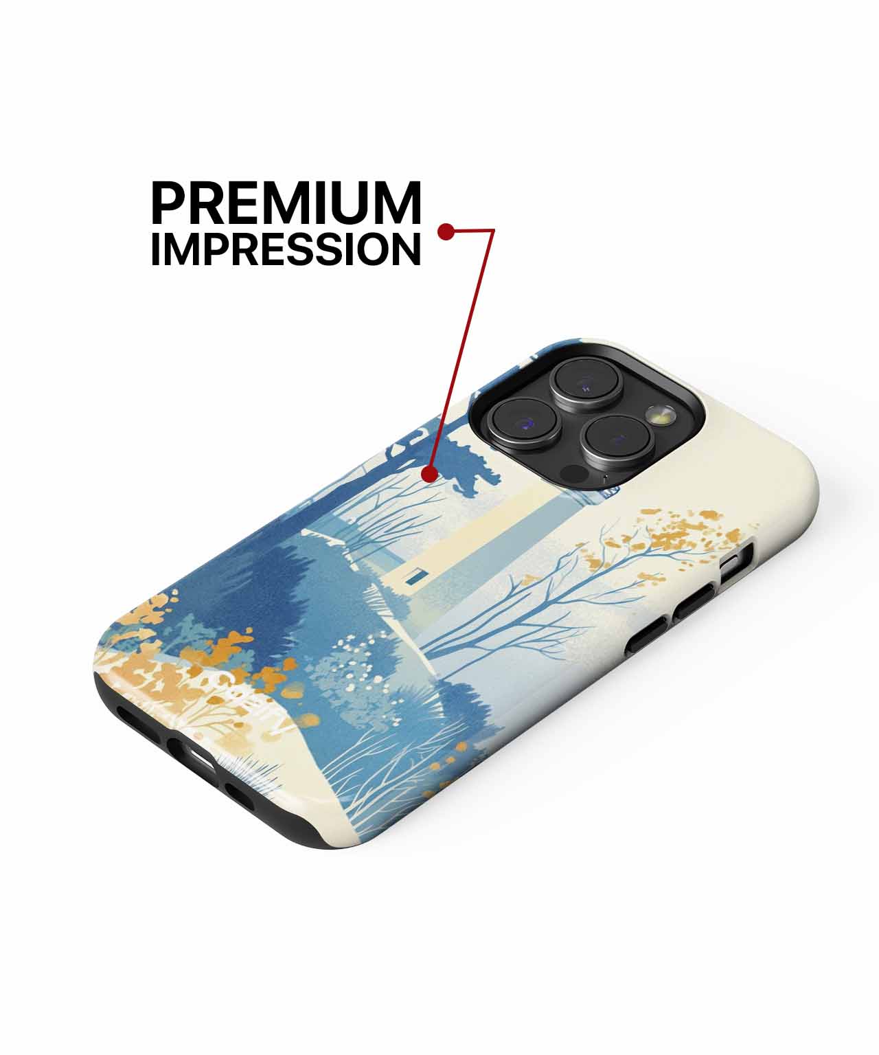 Guiding Light with a Splash of Humor iPhone case Case Cazify - Delivery Canada