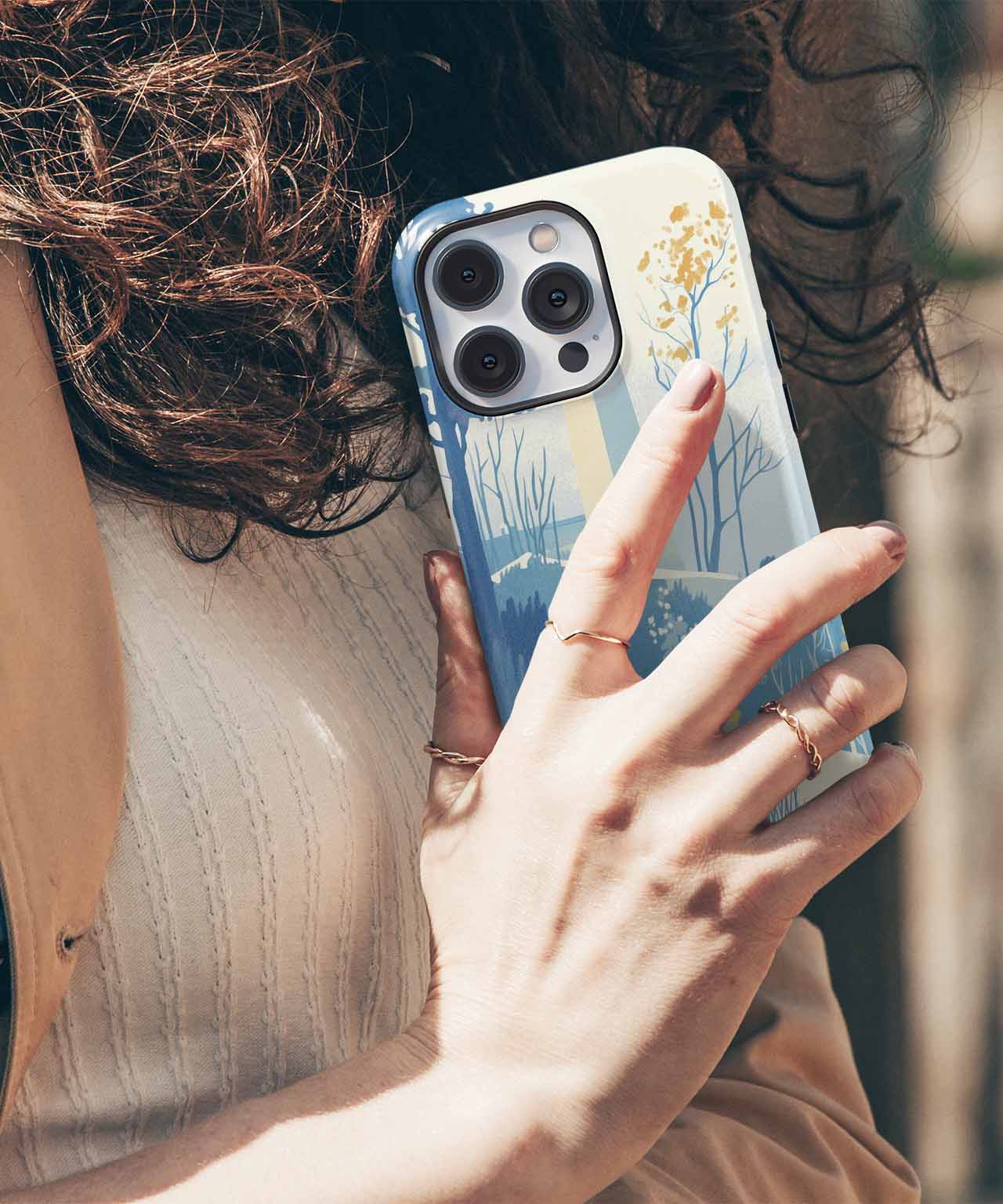 Guiding Light with a Splash of Humor iPhone case Case Cazify - Delivery Canada