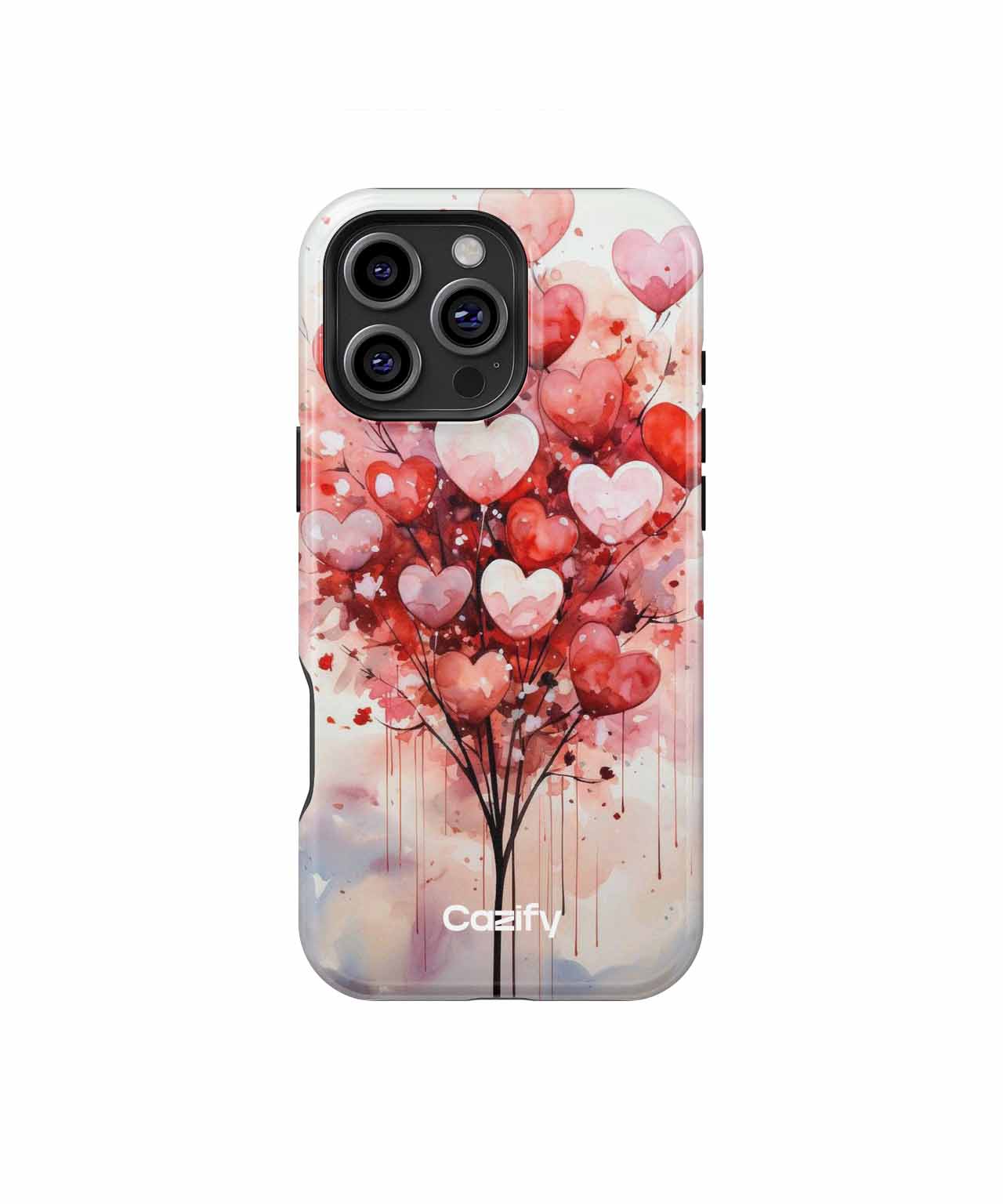 Heartfelt Love Blooms in Colorful Hues iPhone case Case Cazify - Delivery Canada