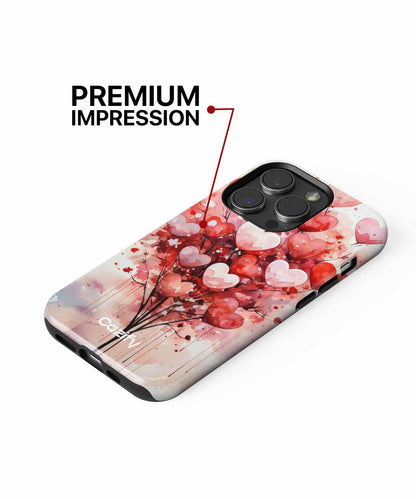 Heartfelt Love Blooms in Colorful Hues iPhone case Case Cazify - Delivery Canada