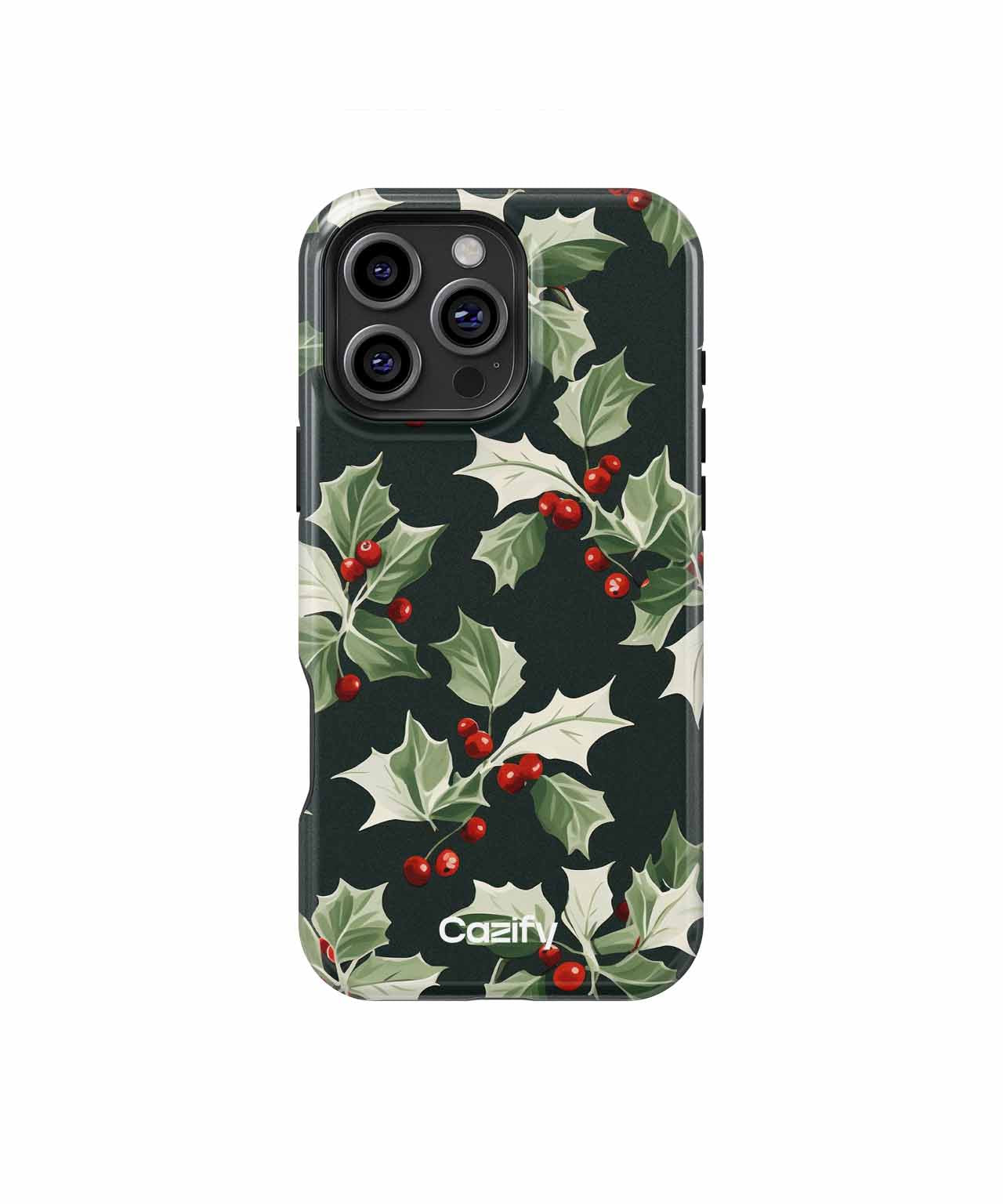 Holly Jolly Berry Explosion iPhone case Case Cazify - Delivery Canada