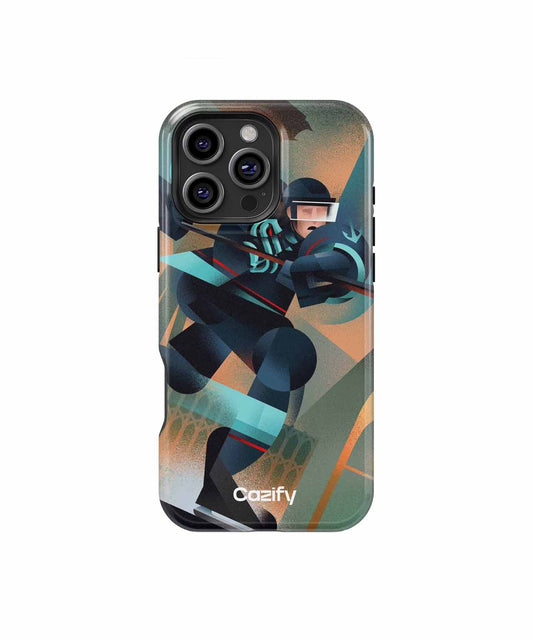 Ice Hockey Hero in Action iPhone case Case Cazify - Delivery Canada
