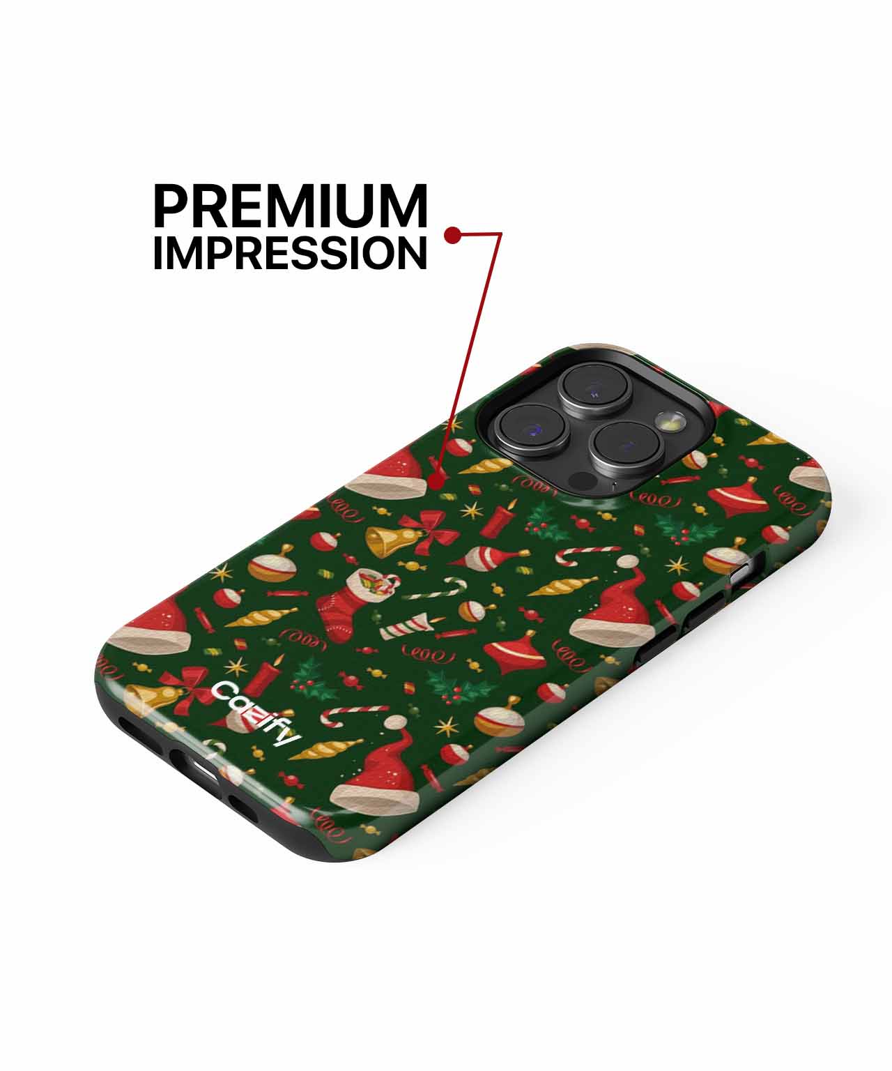 Jolly Christmas Cheerful Fiesta iPhone case Case Cazify - Delivery Canada