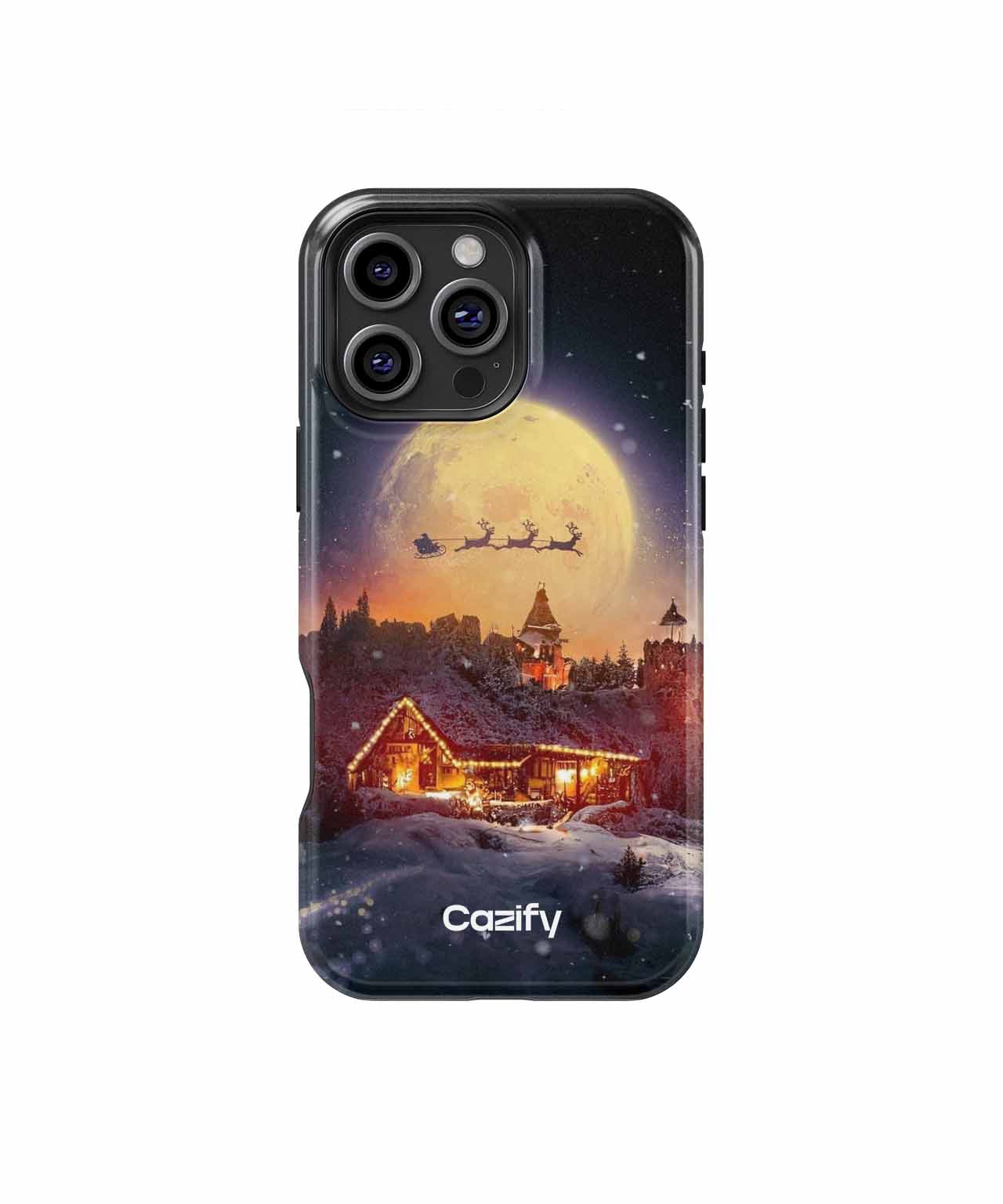 Jolly Night Over Winter Wonderland iPhone case Case Cazify - Delivery Canada