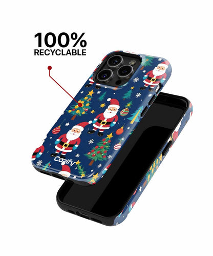 Jolly Santa Party Vibes iPhone case Case Cazify - Delivery Canada