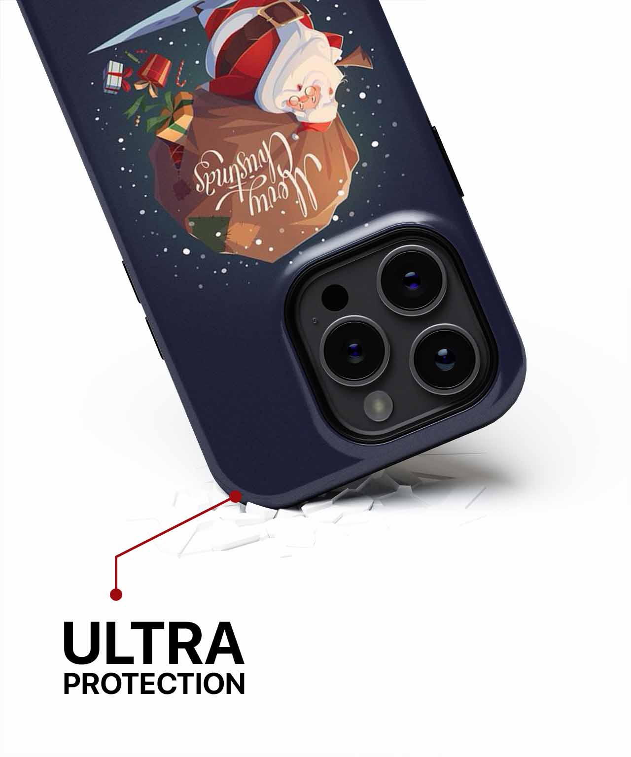 Jolly Santa's Gift Parade iPhone case Case Cazify - Delivery Canada