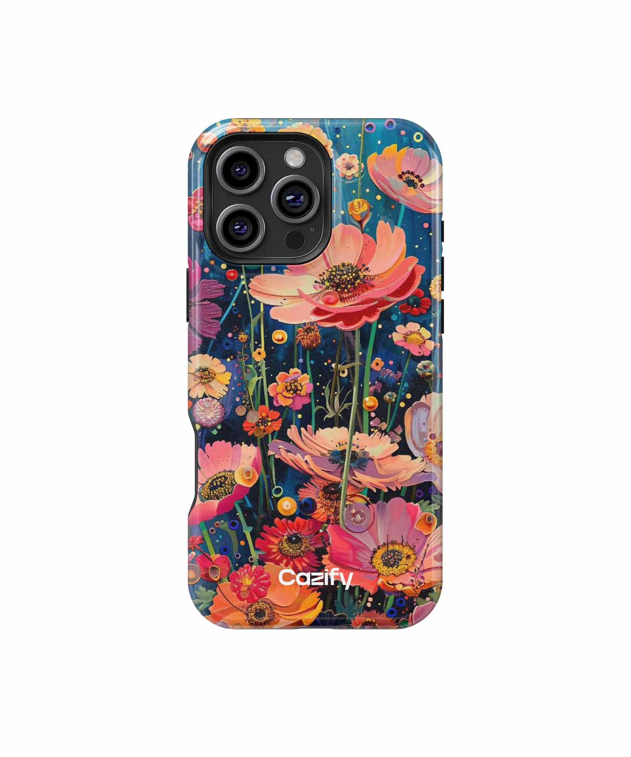 Joyful Blooming Garden of Wonders iPhone case Case Cazify - Delivery Canada