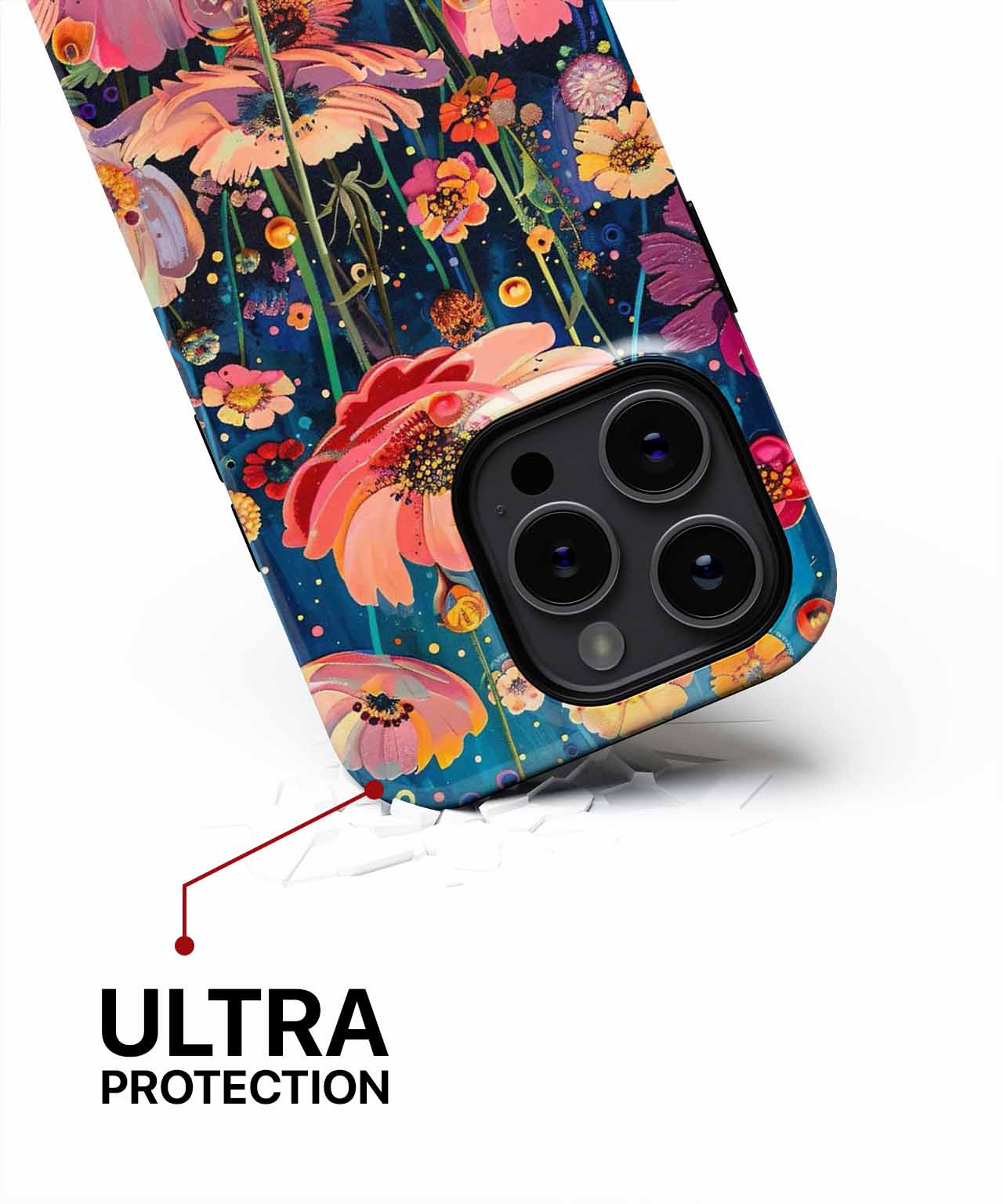 Joyful Blooming Garden of Wonders iPhone case Case Cazify - Delivery Canada