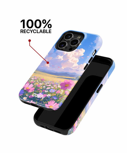 Joyful Blooming Meadow of Dreams iPhone case Case Cazify - Delivery Canada