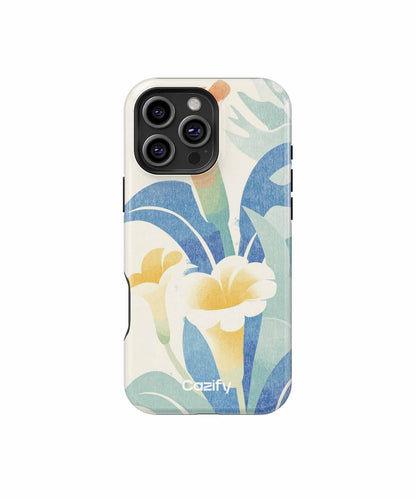 Joyful Blossoms in Soft Colors iPhone case Case Cazify - Delivery Canada