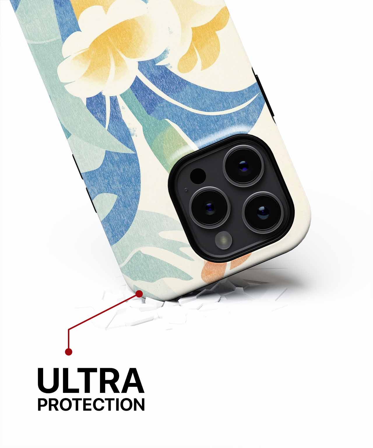 Joyful Blossoms in Soft Colors iPhone case Case Cazify - Delivery Canada