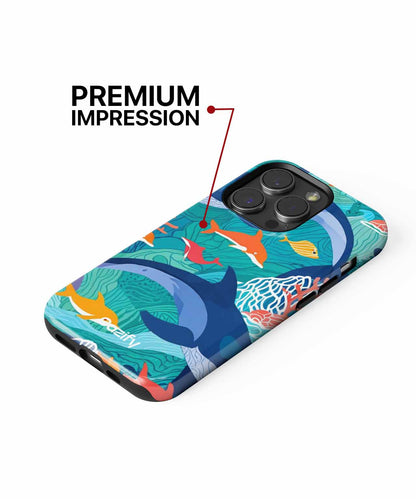 Joyful Ocean Dance Party iPhone case Case Cazify - Delivery Canada