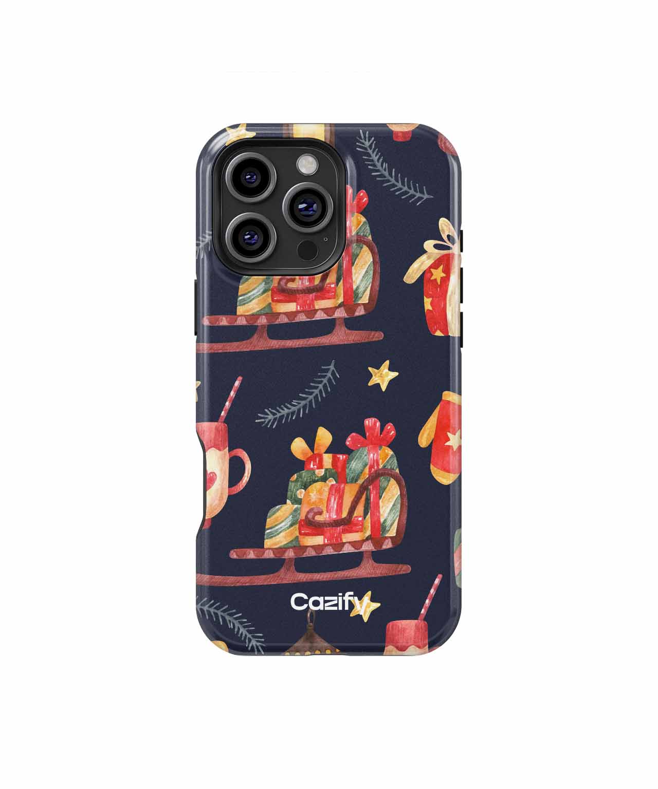 Joyful Sleigh Ride with Gifts Galore iPhone case Case Cazify - Delivery Canada