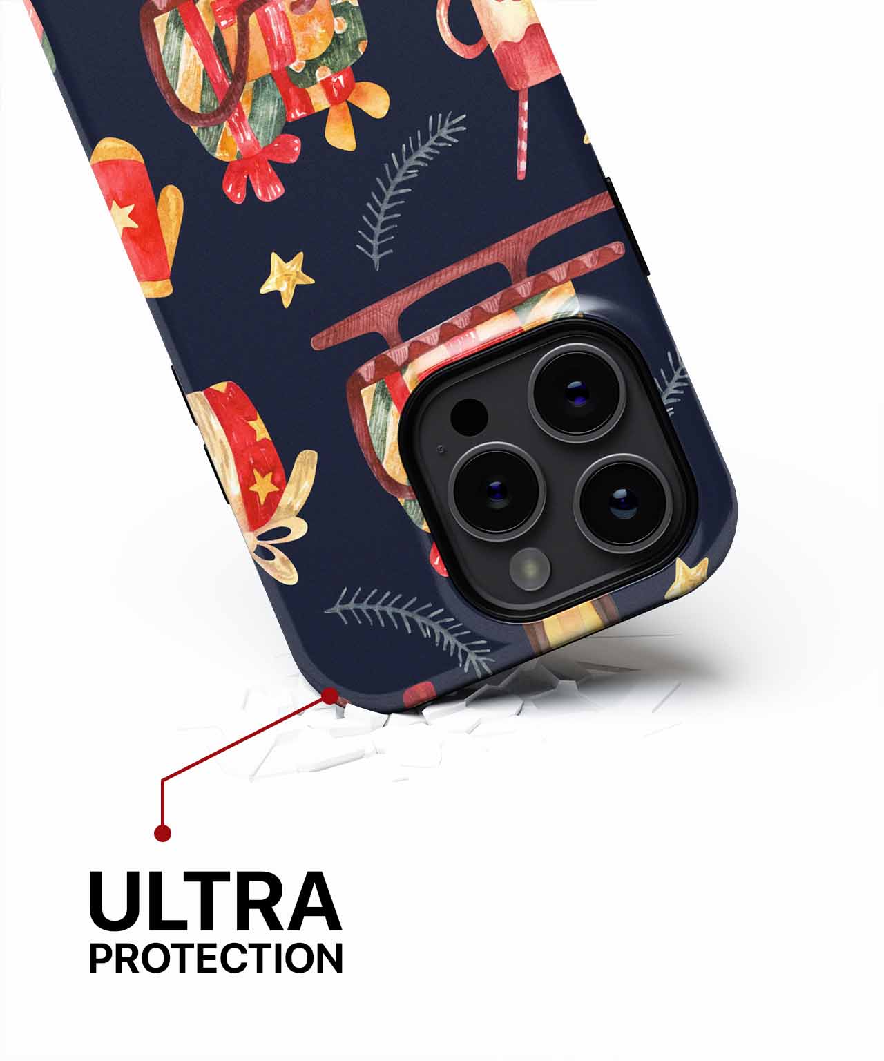 Joyful Sleigh Ride with Gifts Galore iPhone case Case Cazify - Delivery Canada